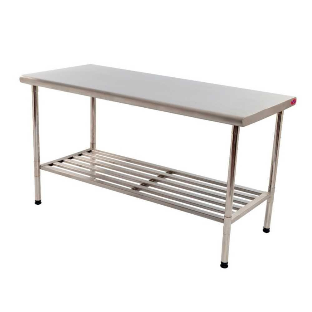Mesa Aço Inox 430 1,50X0,70 Multiuso - Imeca - 1