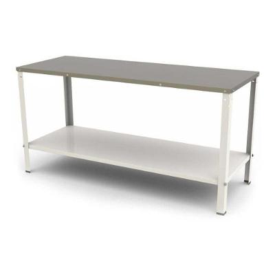 Mesa Tampo Inox E Estrutura Pintada 1.60 X 60 X 87 M160 G2 - Braesi