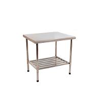 Mesa Bancada 1,20l X 0,70p X 0,90a Total Inox 430 Desmontável Multiuso - Imeca - 1