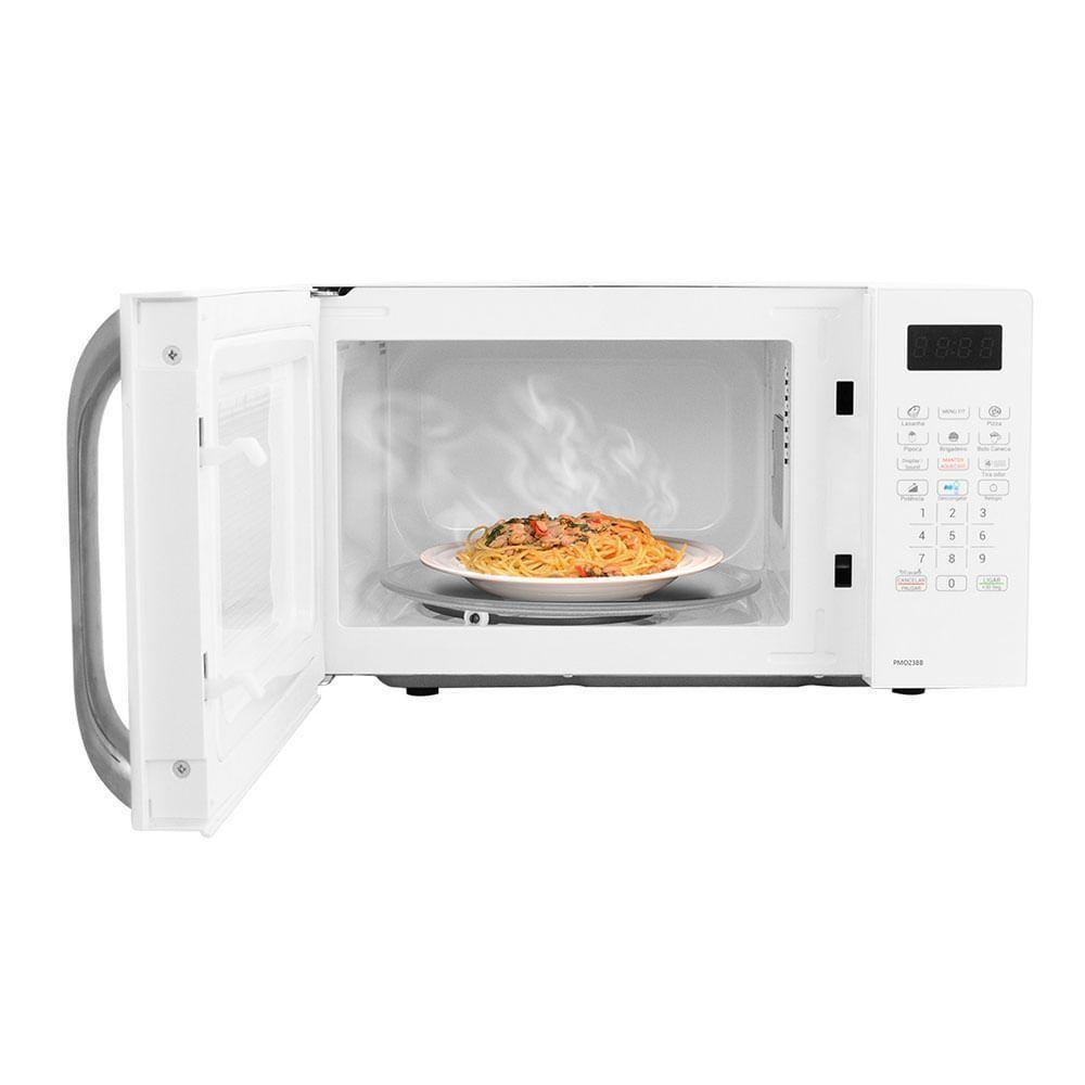 Micro-ondas 20 Litros Philco Pmo23b Branco 127v - 3