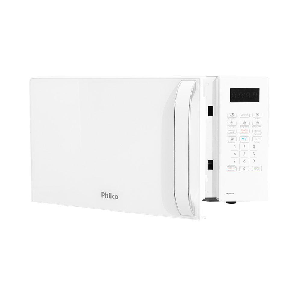 Micro-ondas 20 Litros Philco Pmo23b Branco 127v - 7