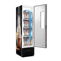 Cervejeira Expositor Vertical Porta Sólida 287 Litros Vn28fp Optima Adesivada 220v - Metalfrio 220v
