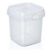 Bolo No Pote Quadrado 220Ml C/100 Unidades Plast. - 1