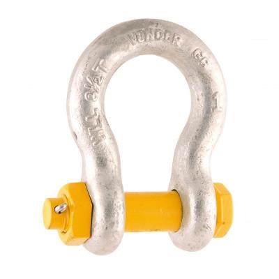 Manilha Para Cabo De Aço 7/8 Curva Pesado Galvanizado Com P