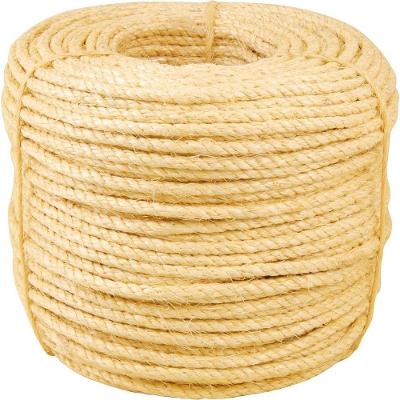 Corda Sisal Torcida 10,0mm 15,5kg 220 Metros Natural Vonder
