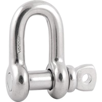 Manilha Reta Para Cabo De Aço 1/2" Aço Inox - Vonder