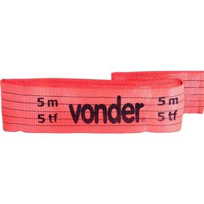 Cinta Elevação De Carga Vonder 7:1 5 Metros 5 Toneladas