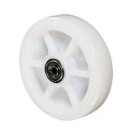 Roda Nylon 6x2 Duplo Rolamento Eixo 1/2 Para 600kg - 1