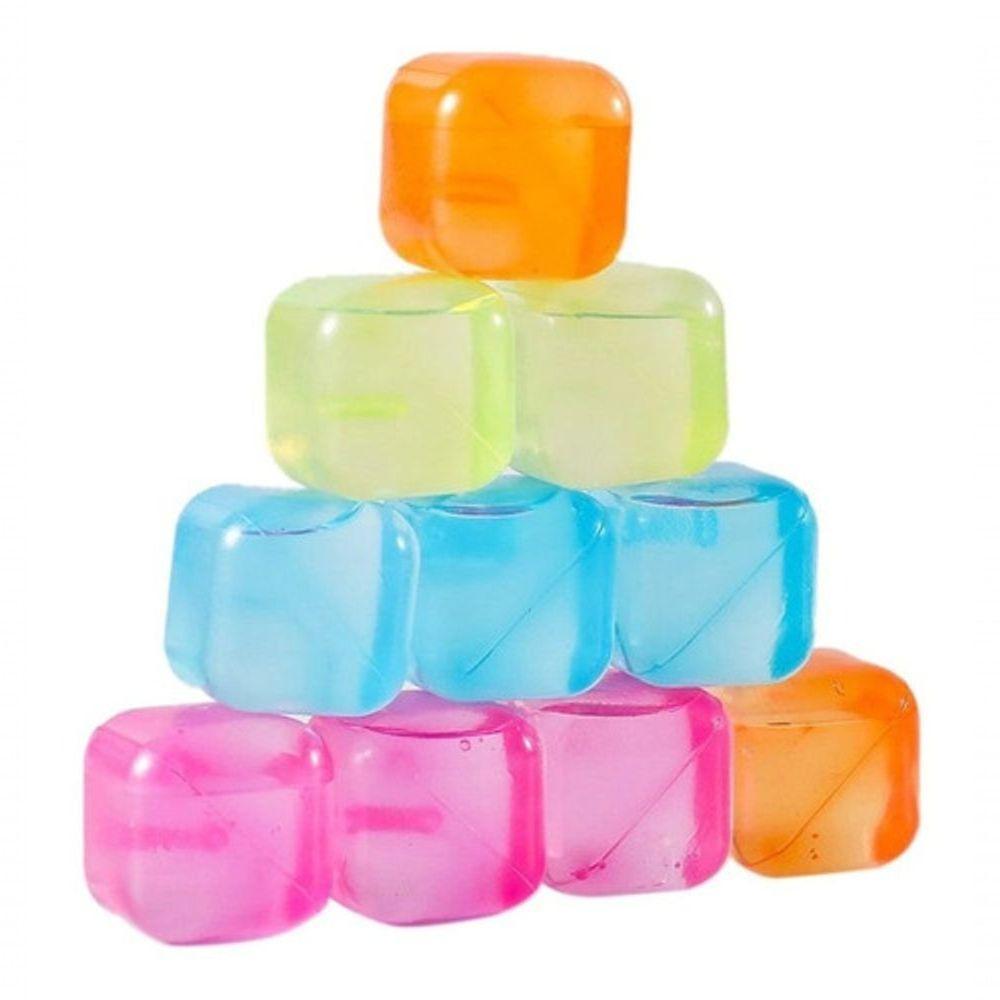 Kit 20 Cubos De Gelo Artificial Reutilizável - 4