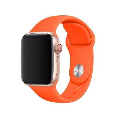 Pulseira Laranja Para Apple Watch, Iwo, W26 Sm 42Mm