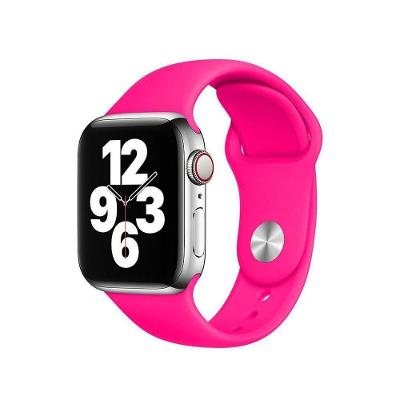 Pulseira Rosa Pink Para Apple Watch, Iwo, W26 Sm 42Mm