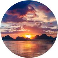 Capa para Estepe Ecosport Crossfox por do Sol Cn995 Lorben - 1