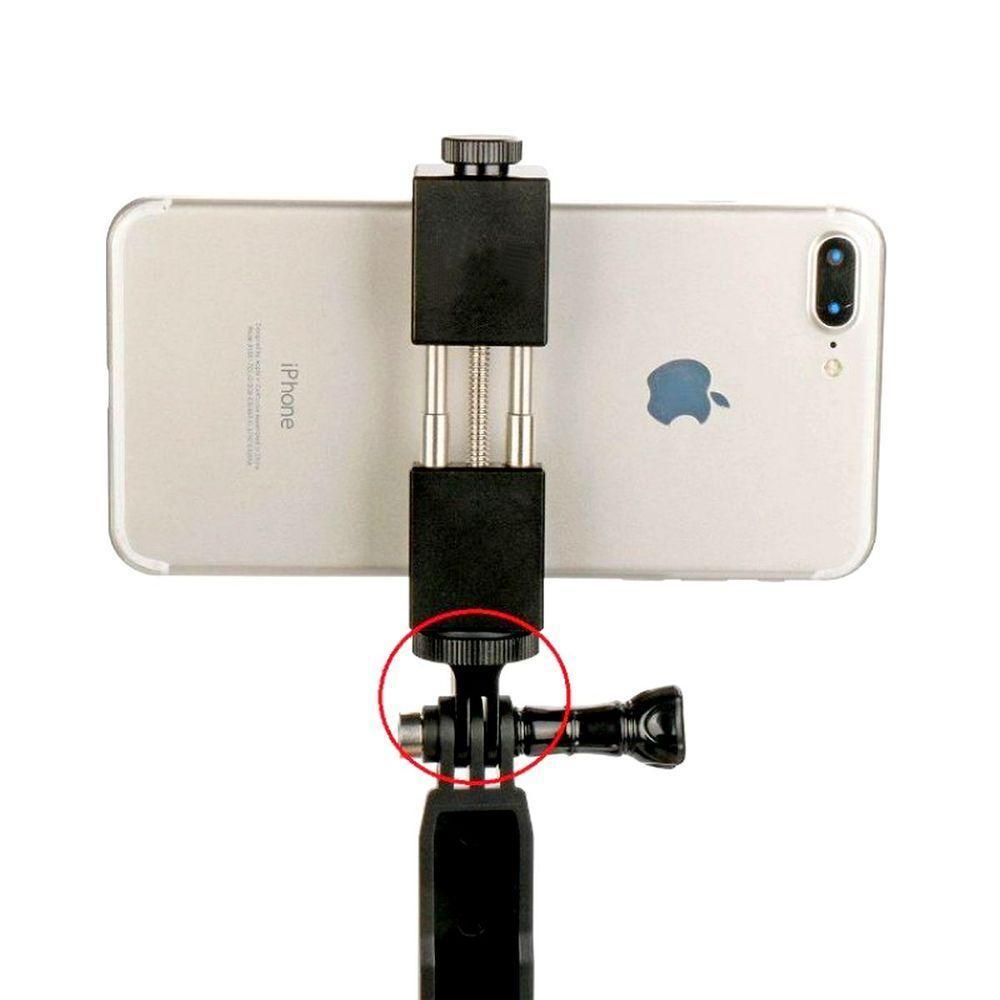 Adaptador em Alumínio Base 1/4 para Câmeras GoPro e Similares - 8