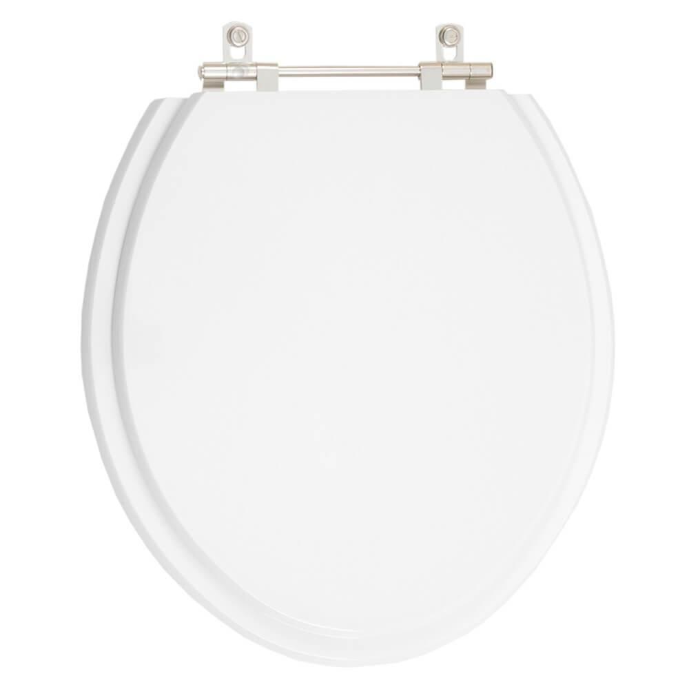 Tampa De Vaso Poliéster Fiori Branco Para Bacia Fiori 6lpf - 1