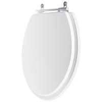 Tampa De Vaso Poliéster Fiori Branco Para Bacia Fiori 6lpf - 6