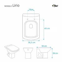 Assento Sanitário Com Amortecedor Branco Para Vaso Fiori - 2