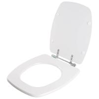 Tampa de Vaso Poliéster Primula Branco para Bacia Fiori - 2