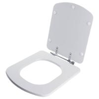 Tampa de Vaso Poliéster Bali Branco para Bacia Incepa 6lpf - 5