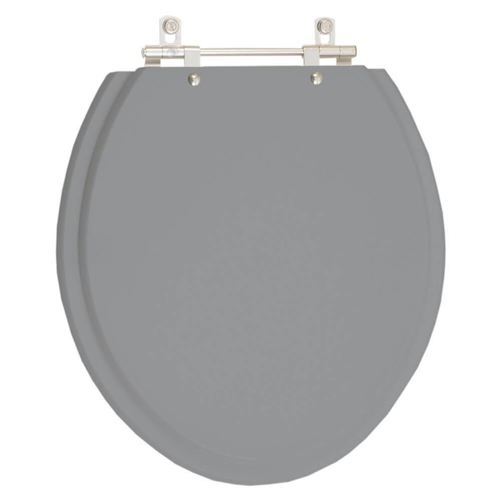 Assento Sanitario Fiori Cinza Escuro Para Bacia Fiori 6lpf - 1