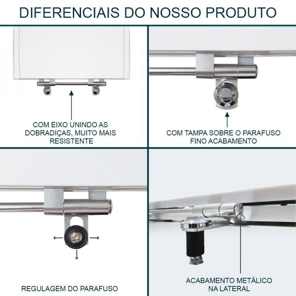 Assento Sanitário Poliéster Oriane Branco Ideal Standard - 2