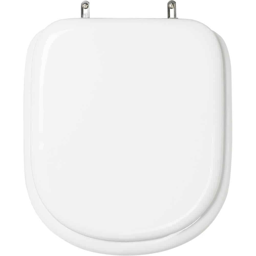 Assento Sanitário Almofadado Flox Branco Para Vaso Fiori - 1