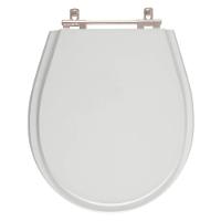 Assento Sanitario Aries Cinza Claro para Bacia Eternit 6lpf - 1