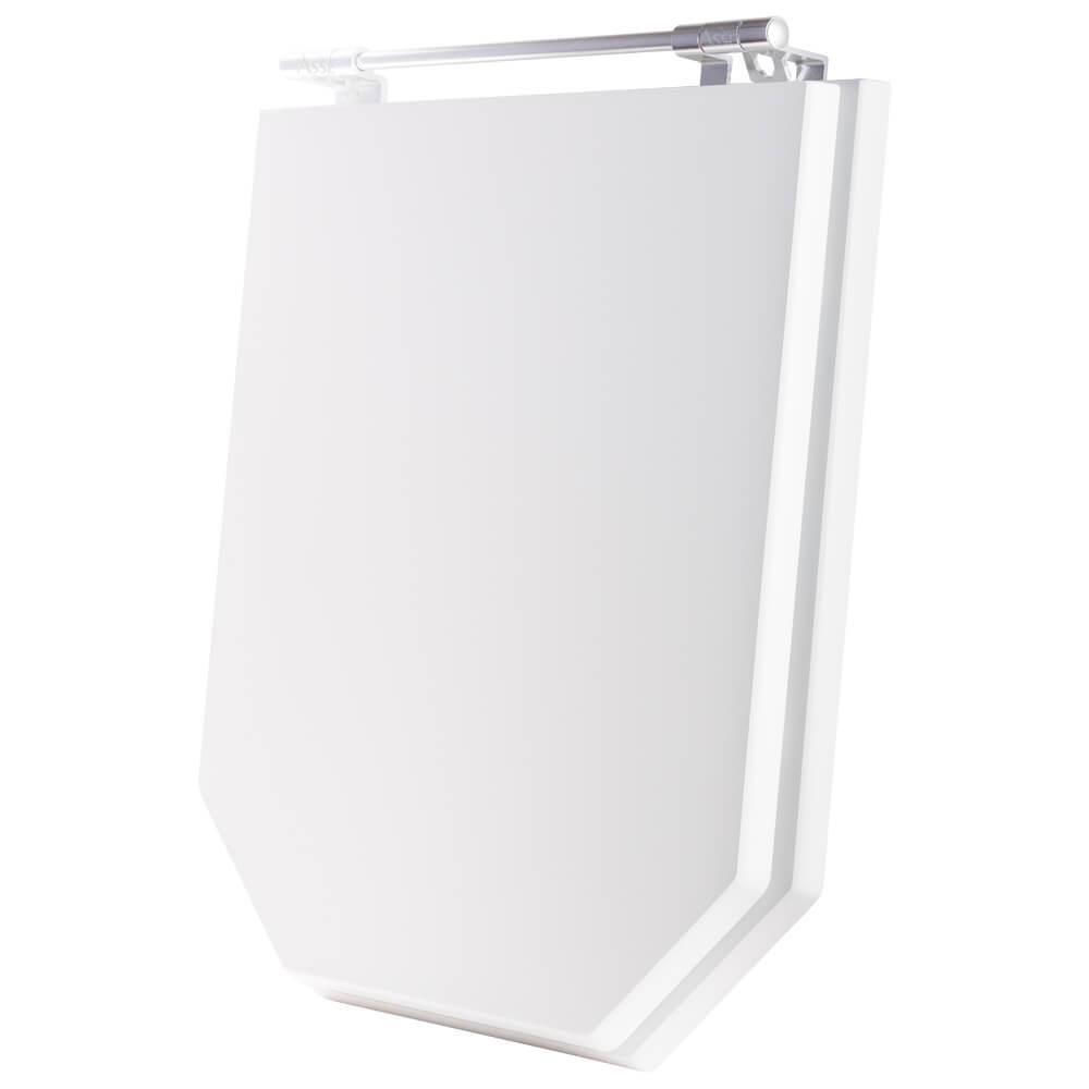 Assento Sanitário Poliéster Atrium Branco Incepa - 4