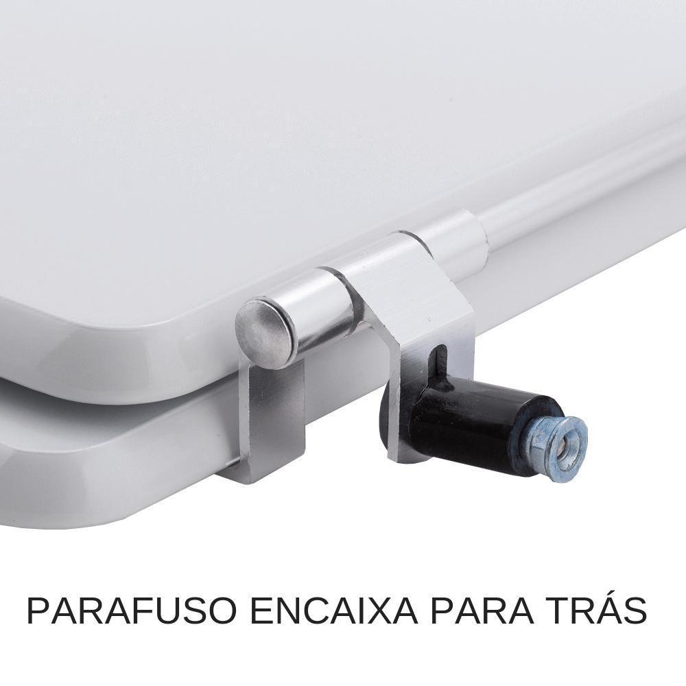 Assento Sanitário Poliéster Atrium Branco Incepa - 6