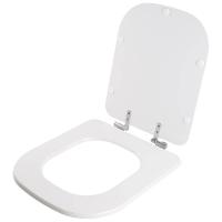 Assento Sanitário Fechamento Lento Debba Square Branco Roca - 2