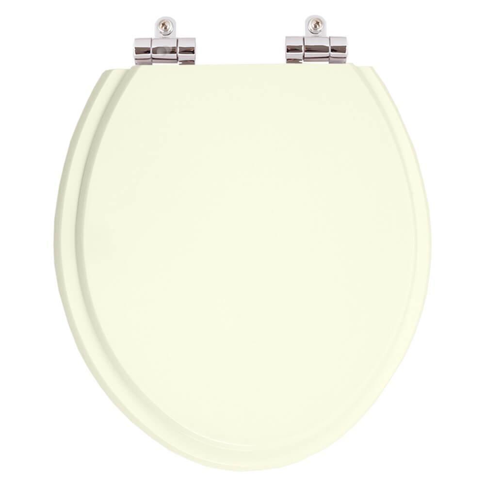Assento Sanitário Fechamento Lento Marfim Para Vaso Fiori - 1