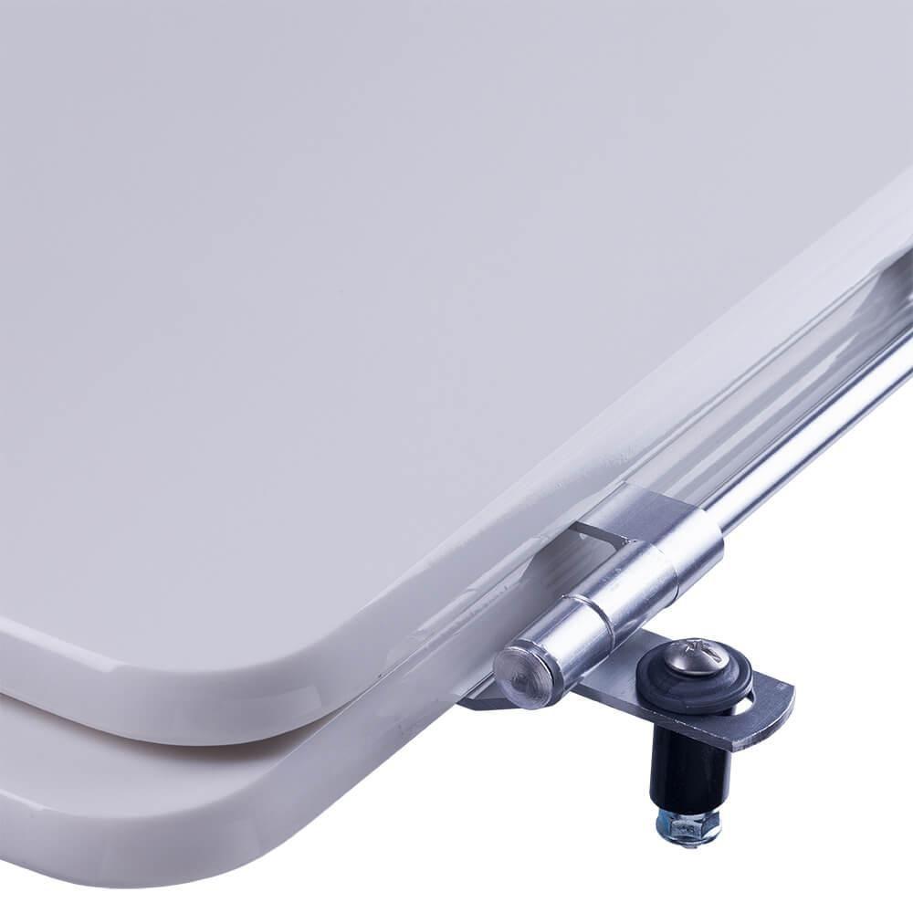 Assento Sanitário Poliéster Firenze Palha para Vaso Icasa - 4