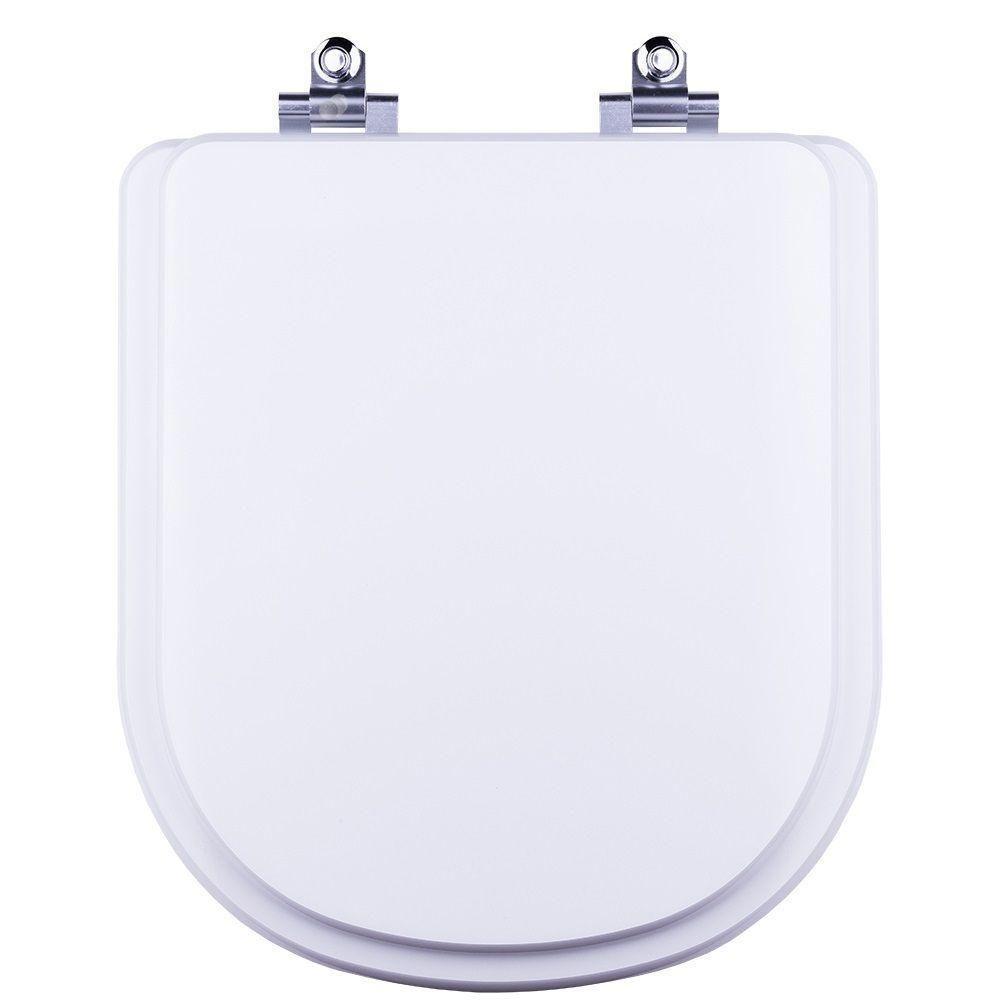 Tampa Vaso Sanitário Com Amortecedor Branco Para Bacia Fiori - 1