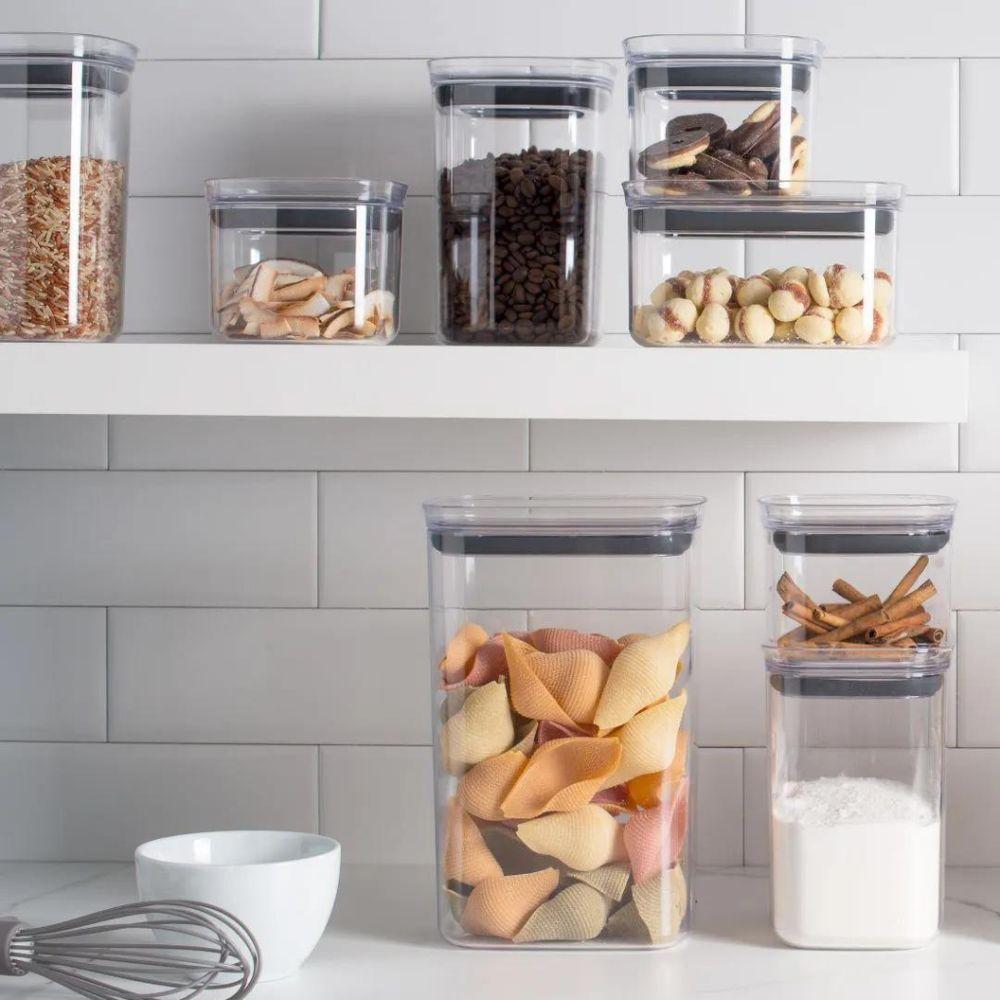 Porta Mantimentos Block Com Vedação Hermética Ou 1l - 2