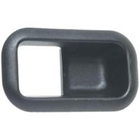 Moldura Maçaneta Interna Porta Escort 83 A 92 Preta - 1