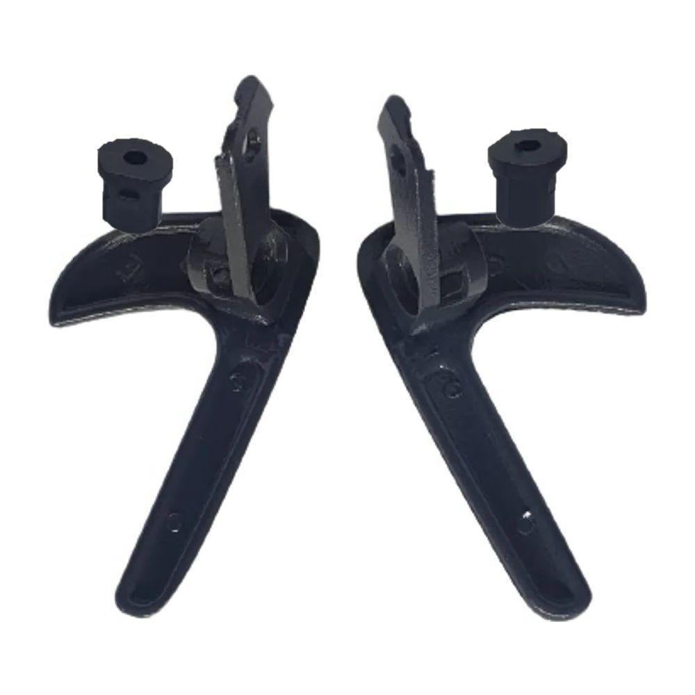 Gatilho Puxador Interno Da Maçaneta Gol 4 Portas 2005 Preto - 5