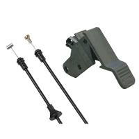 Kit Acionamento Abertura Capô Cabo + Maçaneta Fiesta 02 A 14 - 1