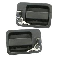 Par Maçaneta Externa Com Chave Iveco Cavallino Eurocargo - 1