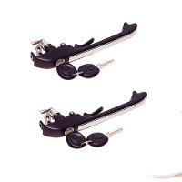 Par Maçanetas Externas Gol Saveiro Santana 2 P Friso Inox G1 - 3