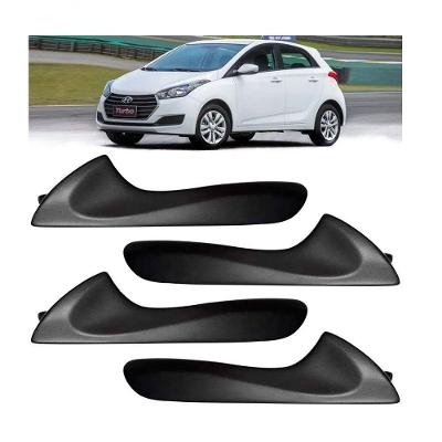 Kit Alavanca Puxador Gatilho Maçaneta Interna Hb20 4 Portas