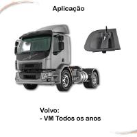 Maçaneta Externa Porta Esquerda com Chave Volvo Vm Todos - 4