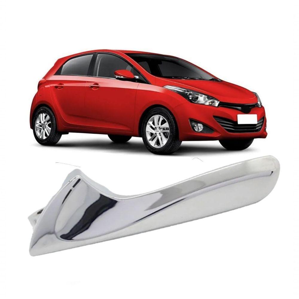 Gatilho Puxador Da Maçaneta Interna Esquerda Hb20 Cromada - 1