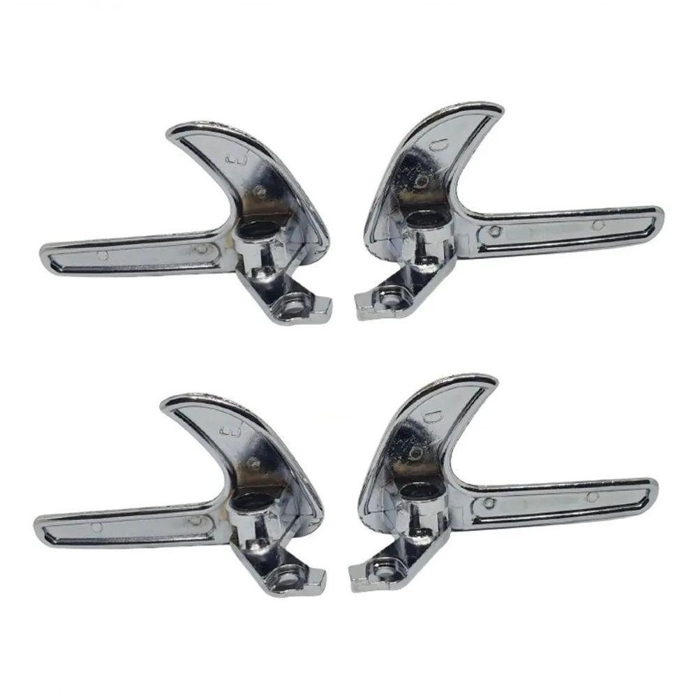 Kit 4 Gatilho Da Maçaneta Interna Puxador Alavanca Gol G2 G3 - 2