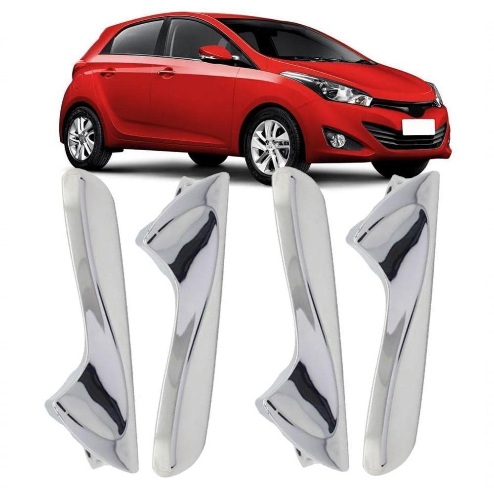 4 Gatilhos Puxador Maçaneta Interna Hb20 Sedan 2016 2017 - 8