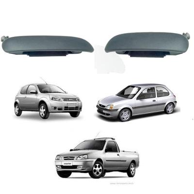 Par De Maçanetas Externas Courier Fiesta 96/06 Ka 97-14