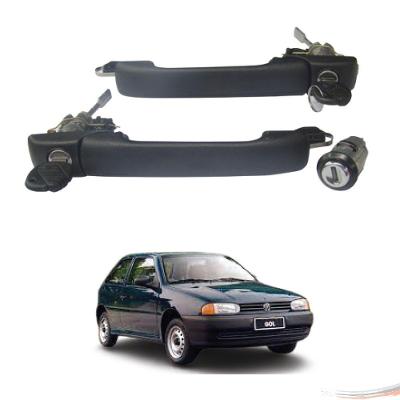 Conjunto Maçanetas E Cilindros Portas Gol