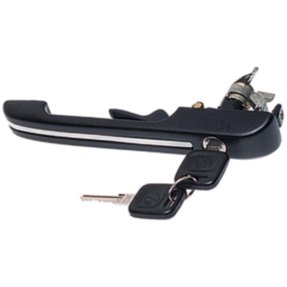 Kit Maçanetas Externas Quantum Santana Friso Inox 4 Pt 92-98 - 6