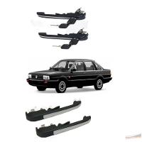 Kit Maçanetas Externas Quantum Santana Friso Inox 4 Pt 92-98 - 1