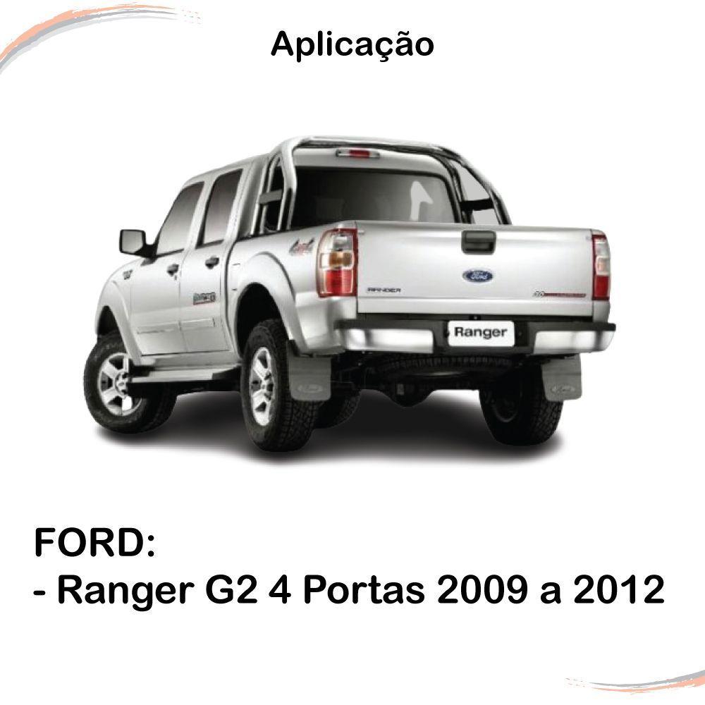 Kit 4 Maçanetas Externas Preto Ranger G2 4 Portas 09 a 12 - 4