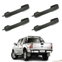 Kit 4 Maçanetas Externas Preto Ranger G2 4 Portas 09 a 12 - 2