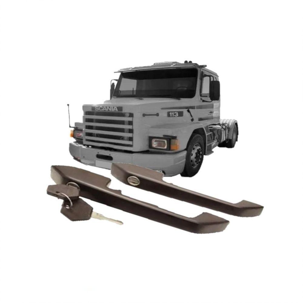 Par Maçaneta Externa Direita Esquerda C Chave Scania 80 A 04 - 1